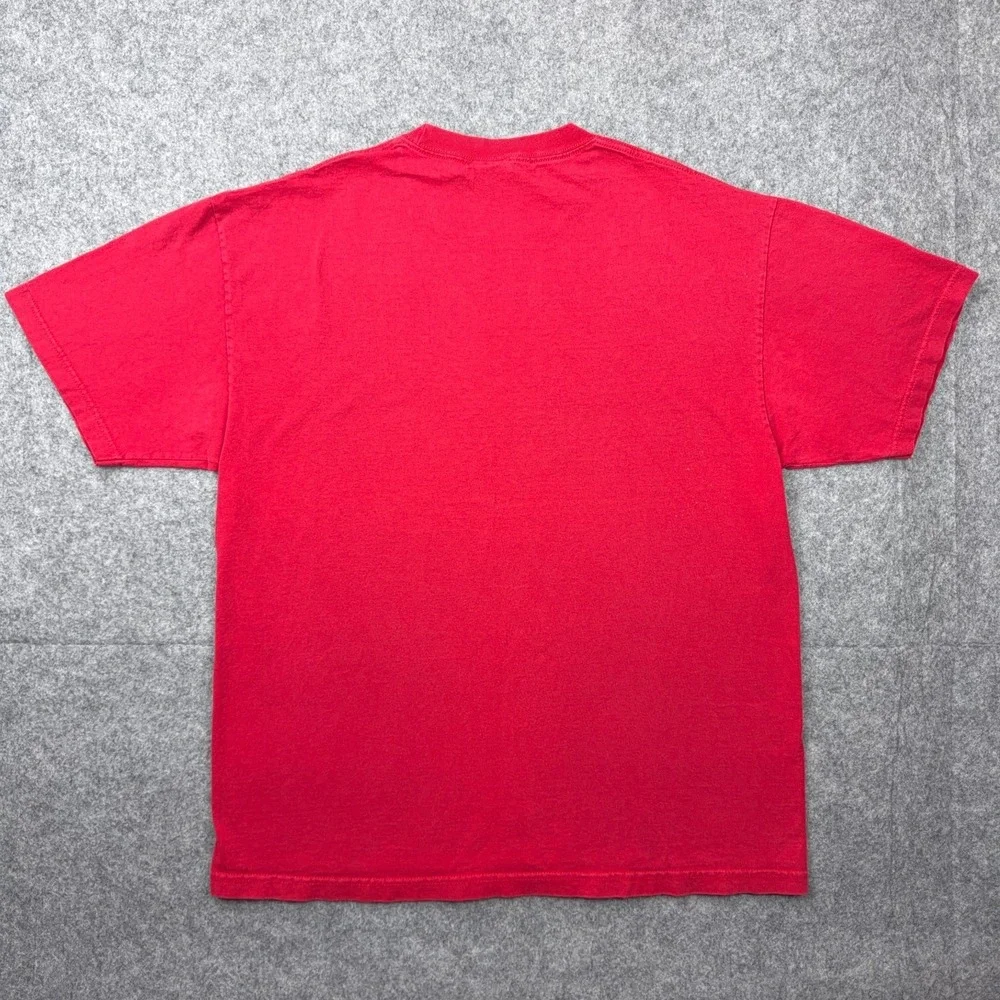 VTG Nike‎ Shirt Mens XL Red Sportswear Logo Crew Neck Gray Tag Tee 90s Y2K